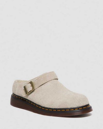 Isham Faux Shearling Lined Wildleder Mules in , Größe: 45 - Dr. martens - Modalova