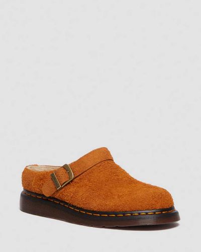 Isham Faux Shearling Lined Wildleder Mules in /, Größe: 44 - Dr. martens - Modalova