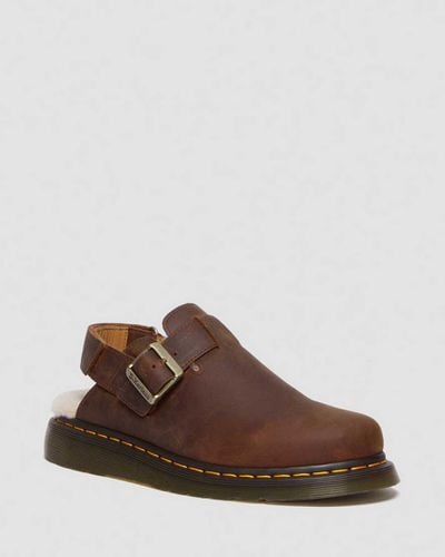 Herren Jorge II Faux Fur Gefütterte Mules in /, Größe: 41 - Dr. martens - Modalova