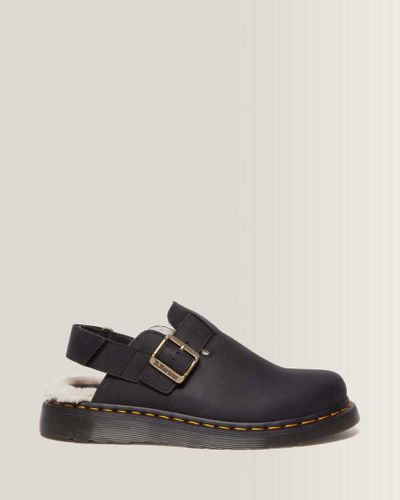 Mules Jorge II Foderati In Pelliccia Sintetica in , Dimensione: 47 - Dr. martens - Modalova