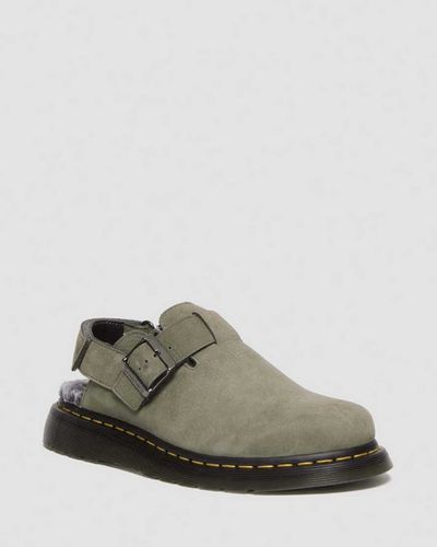 Herren Jorge II Faux Fur Gefütterte Mules in , Größe: 40 - Dr. martens - Modalova