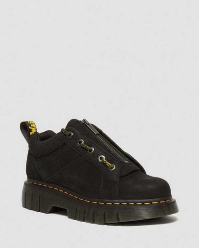 Herren Woodard Tumbled Nubuck Leder Schuhe Mit Reißverschluss in , Größe: 48 - Dr. martens - Modalova