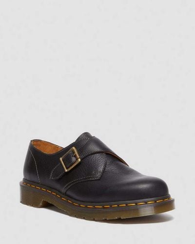 Herren 1461 Monk Buckle Leder Schuhe in , Größe: 42 - Dr. martens - Modalova