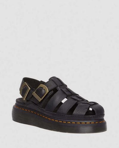 Herren Wrenlie Leder Fisherman Sandalen in , Größe: 39 - Dr. martens - Modalova