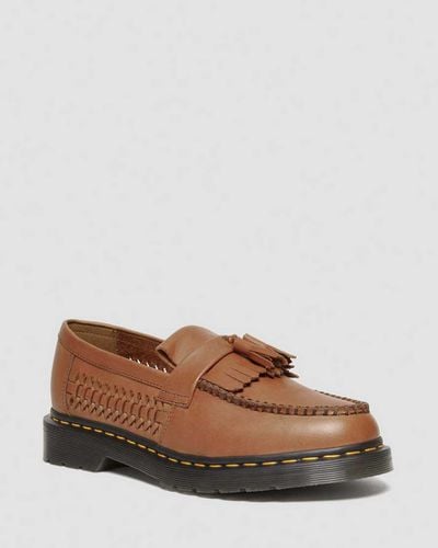 Herren Adrian Woven Leder Tassel Loafer in /, Größe: 36 - Dr. martens - Modalova