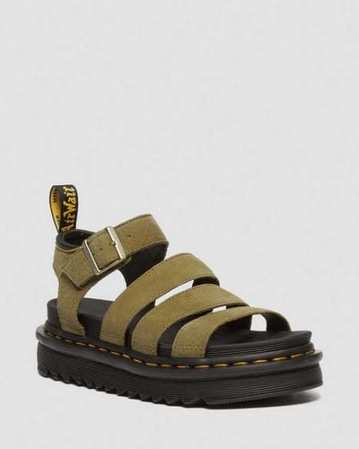 Damen Blaire Tumbled Nubuck Leder Sandalen in , Größe: 38 - Dr. martens - Modalova