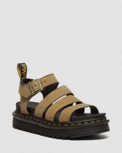 Damen Blaire Tumbled Nubuck Leder Sandalen in /, Größe: 36 - Dr. martens - Modalova