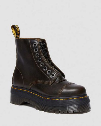 Herren Sinclair Orleans Leder Plateaustiefel in , Größe: 39 - Dr. martens - Modalova