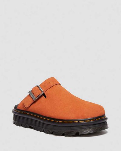 Suède Zebzag Wildleder Casual Slingback Plateau Mules in , Größe: 42 - Dr. martens - Modalova