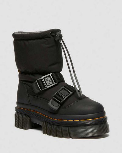 Damen Leder Audrick Lo Padded Stiefel in , Größe: 36 - Dr. martens - Modalova