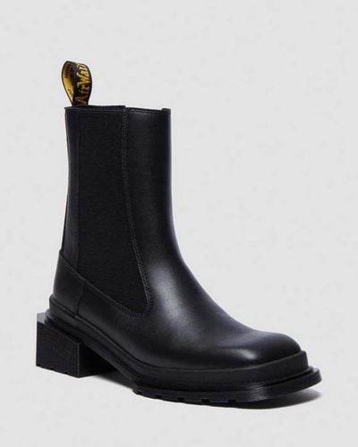 Damen Maybole Leder Chelsea Stiefel Mit Eckiger Zehenpartie in , Größe: 38 - Dr. martens - Modalova