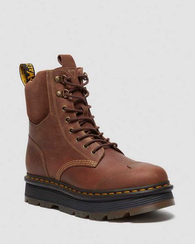 Herren Zebzag Wildleder & Leder Casual Schnürstiefel in , Größe: 39 - Dr. martens - Modalova