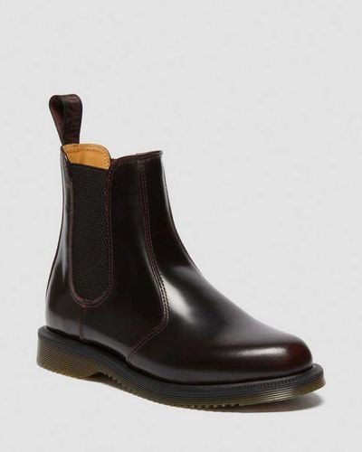 Damen Flora Arcadia Leder Chelsea Stiefel in , Größe: 37 - Dr. martens - Modalova