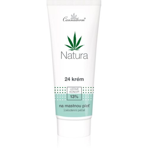 Natura Cream for Oily Skin crema de día y noche para pieles grasas 75 g - Cannaderm - Modalova