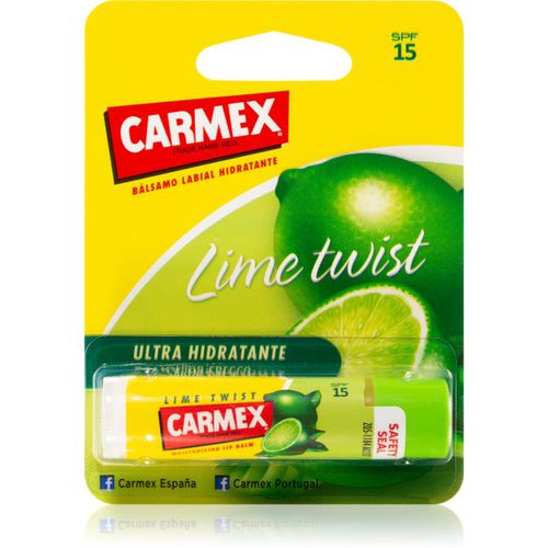 Lime Twist bálsamo hidratante para labios en barra SPF 15 4,25 g - Carmex - Modalova