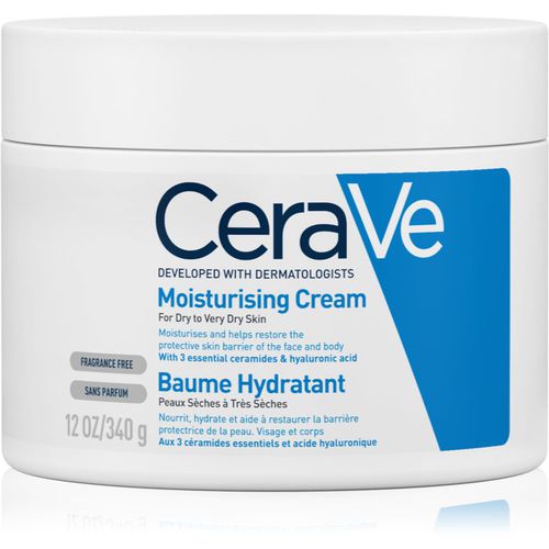 Moisturizers crema hidratante para rostro y cuerpo para pieles secas y muy secas 340 g - CeraVe - Modalova