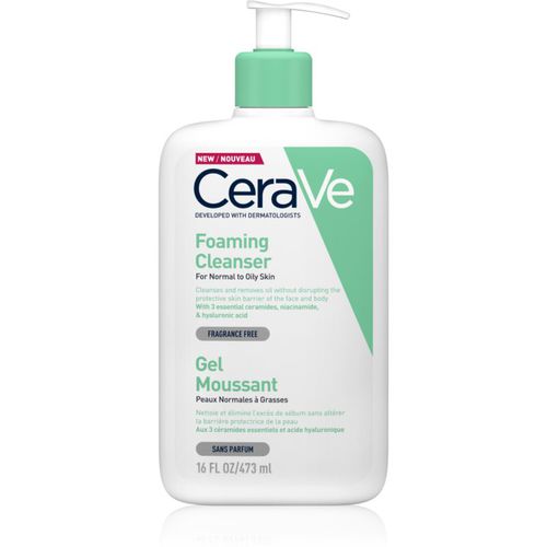 Cleansers gel detergente in schiuma per pelli normali e grasse 473 ml - CeraVe - Modalova