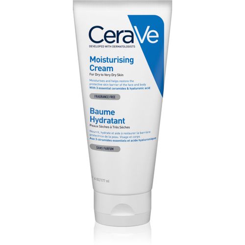 Moisturizers crema hidratante para rostro y cuerpo para pieles secas y muy secas 177 ml - CeraVe - Modalova