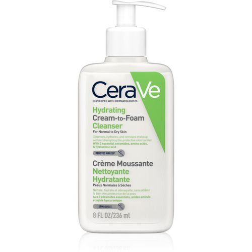 Cleansers crema-espuma limpiadora para pieles normales y secas 236 ml - CeraVe - Modalova