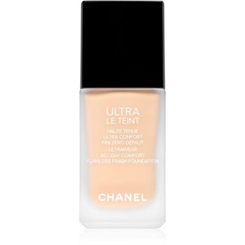 Ultra Le Teint Flawless Finish Foundation maquillaje matificante de larga duración para unificar el tono de la piel tono B10 30 ml - Chanel - Modalova