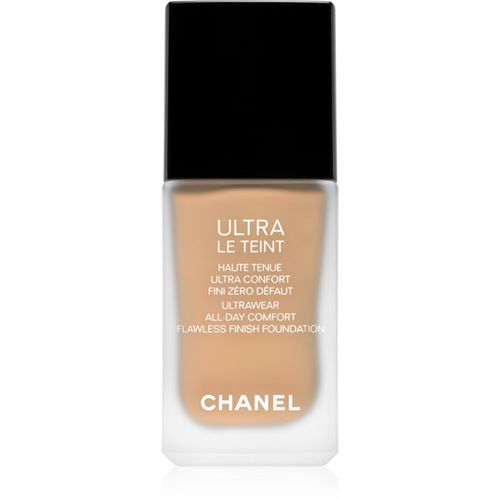 Ultra Le Teint Flawless Finish Foundation maquillaje matificante de larga duración para unificar el tono de la piel tono B40 30 ml - Chanel - Modalova