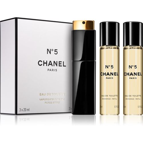 N°5 Eau de Toilette para mujer 3 x 20 ml - Chanel - Modalova