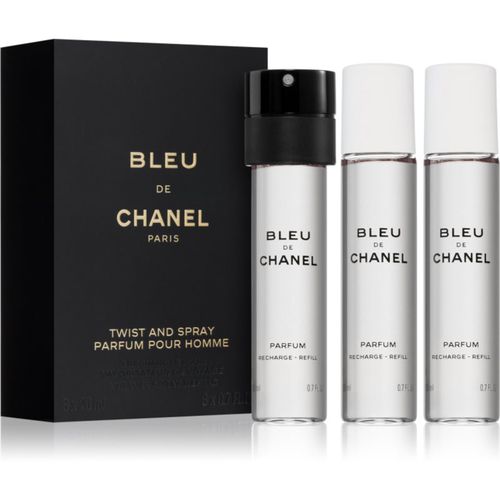 Bleu de Eau de Parfum per uomo 3x20 ml - Chanel - Modalova