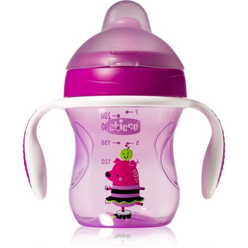 Training Cup Purple Trainingsbecher mit Griffen 6 m+ 200 ml - Chicco - Modalova