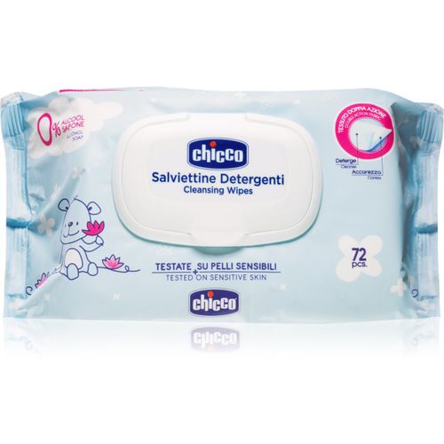 Cleansing Wipes Blue sanfte Feuchttücher für Kleinkinder 72 St - Chicco - Modalova