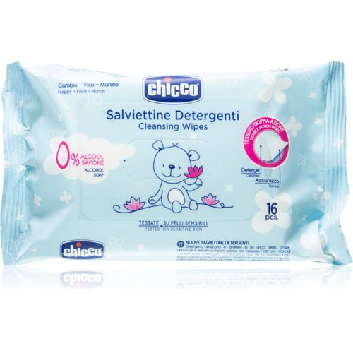 Cleansing Wipes Blue sanfte Feuchttücher für Kleinkinder 16 St - Chicco - Modalova