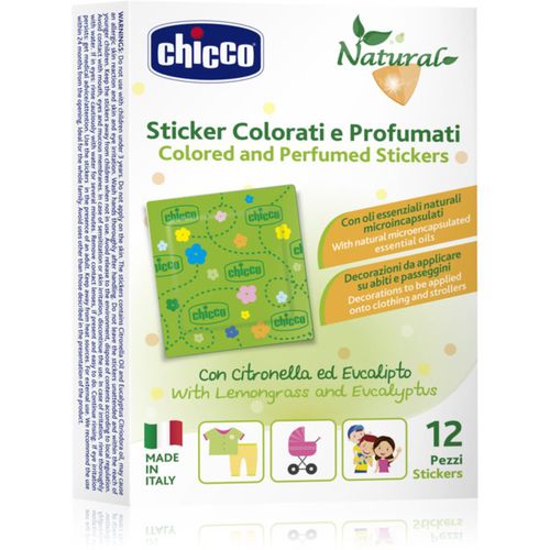 Natural Colored and Perfumed Stickers cerotti contro gli insetti 3 y+ 12 pz - Chicco - Modalova