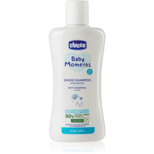 Baby Moments Bath Shampoo champú para todo el cuerpo para bebé lactante 200 ml - Chicco - Modalova