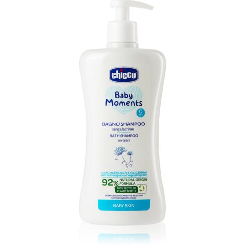 Baby Moments Bath Shampoo champú para todo el cuerpo para bebé lactante 0 m+ 500 ml - Chicco - Modalova