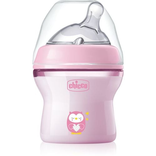 Natural Feeling Pink Girl biberón 0 m+ 150 ml - Chicco - Modalova