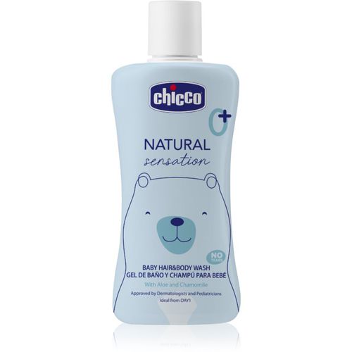 Natural Sensation Baby Shampoo und Duschgel für Kinder ab der Geburt 0+ 200 ml - Chicco - Modalova