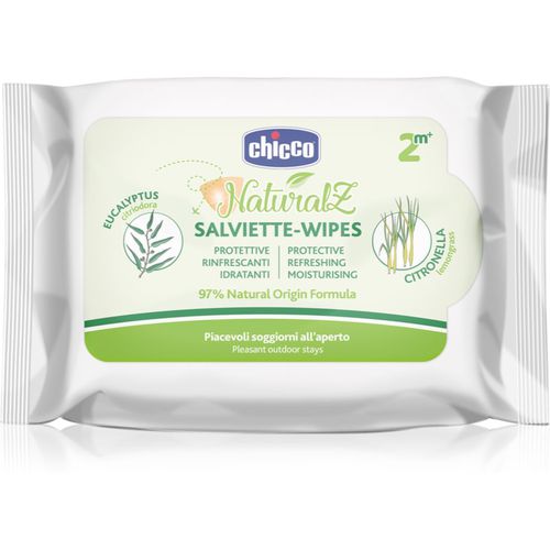 NaturalZ Protective & Refreshing Wipes Mückenschutz-Tücher 2 m+ 20 St - Chicco - Modalova