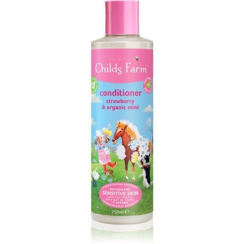 Conditioner Strawberry & Organic Mint acondicionador para niños 250 ml - Childs Farm - Modalova