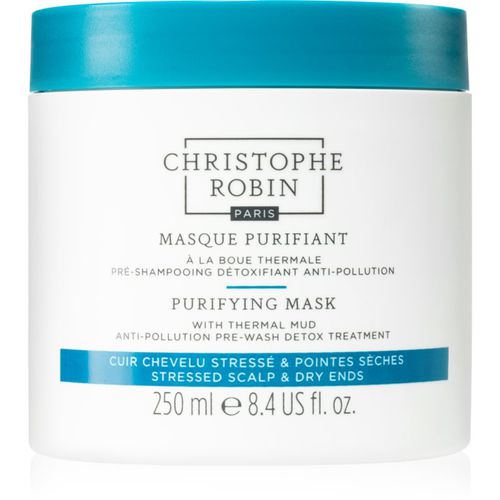 Purifying Mask with Thermal Mud Reinigungsmaske für Haare, die der Luftverschmutzung ausgesetzt sind 250 ml - Christophe Robin - Modalova