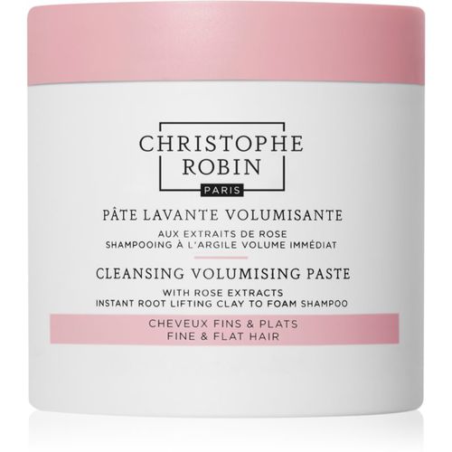 Cleansing Volumizing Paste with Rose Extract shampoo esfoliante per il volume dei capelli 250 ml - Christophe Robin - Modalova