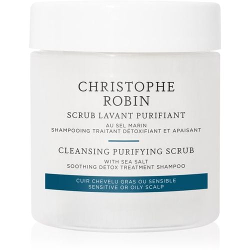 Cleansing Purifying Scrub with Sea Salt das Reinigungsshampoo mit Peelingeffekt 75 ml - Christophe Robin - Modalova