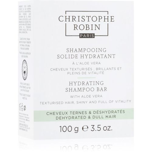 Hydrating Shampoo Bar with Aloe Vera Barra de champú para cabello seco y sensibilizado 100 g - Christophe Robin - Modalova