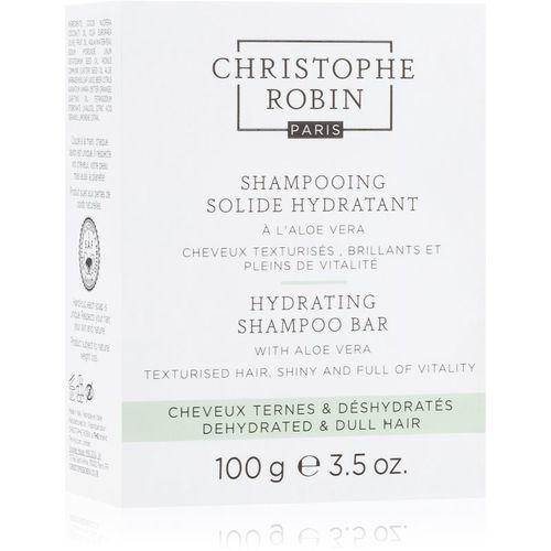 Hydrating Shampoo Bar with Aloe Vera Shampoo solido per capelli secchi e sensibili 100 g - Christophe Robin - Modalova