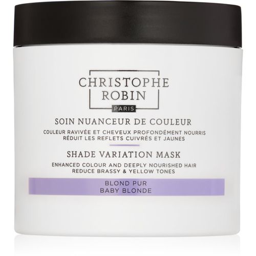 Shade Variation Mask maschera nutriente in crema per capelli colore Baby Blond 250 ml - Christophe Robin - Modalova