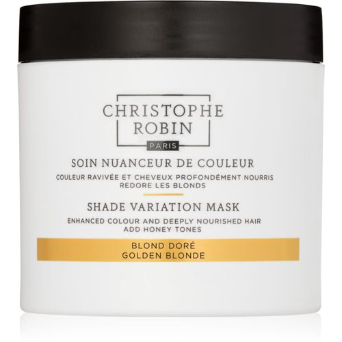 Shade Variation Mask maschera nutriente in crema per capelli colore Golden Blond 250 ml - Christophe Robin - Modalova