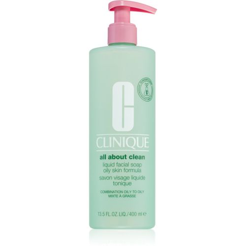 Liquid Facial Soap Oily Skin Formula jabón líquido para pieles grasas y mixtas 400 ml - Clinique - Modalova