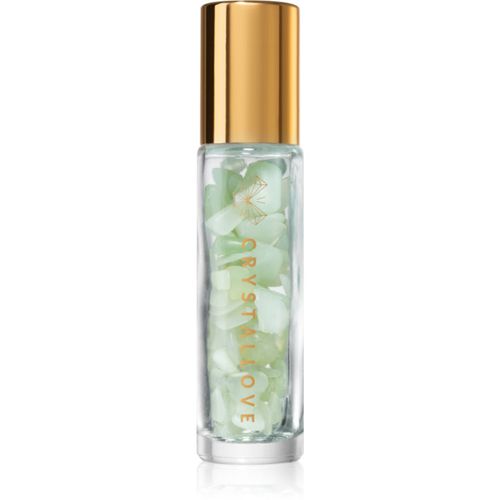 Jade Oil Bottle Roll-on con cristalli ricaricabile 10 ml - Crystallove - Modalova