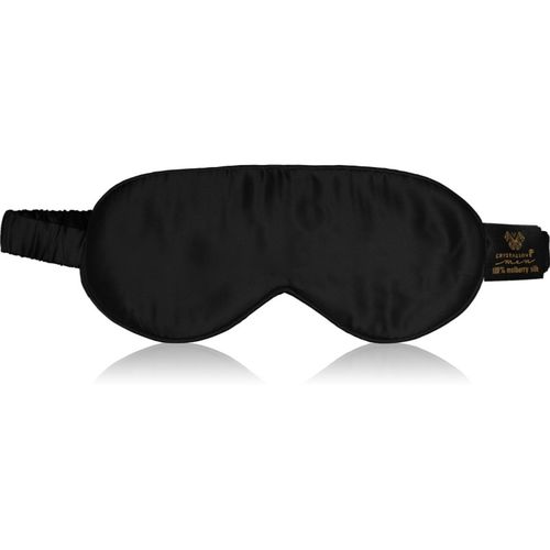 Men Silk Eye Mask Schlafmaske Black 1 St - Crystallove - Modalova