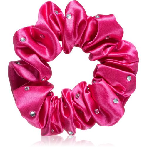 Crystalized Silk Scrunchie Haargummi aus Seide Farbe Hot Pink 1 St - Crystallove - Modalova