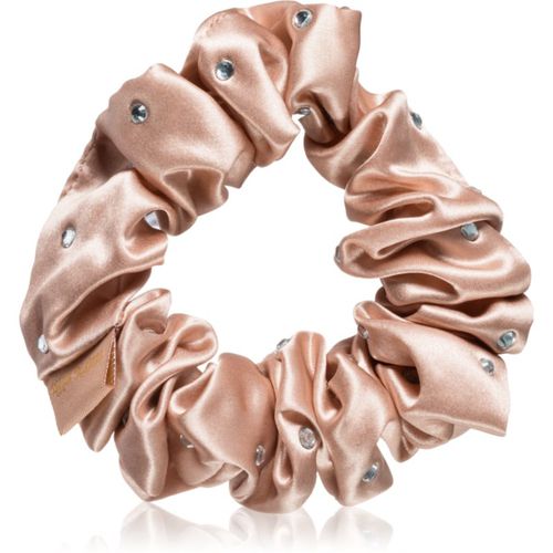 Crystalized Silk Scrunchie coletero de seda color Rose Gold 1 ud - Crystallove - Modalova