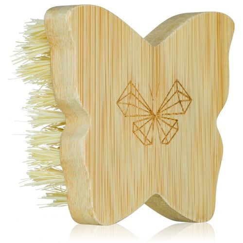 Bamboo Butterfly Agave Body Brush Travel Size spazzola per massaggi per il corpo 1 pz - Crystallove - Modalova